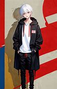 Image result for Anime Boy in Red Hoodie