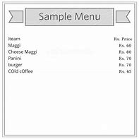 Image result for Magic Pan Menu