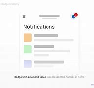 Image result for Notification Badge UI