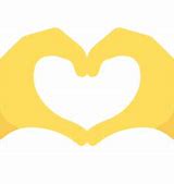 Image result for Hand Heart Emoji Art