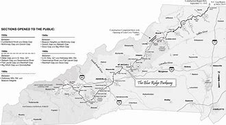 Image result for Blue Ridge Parkway Driving Map