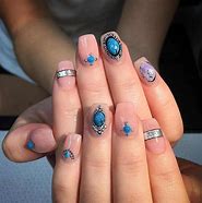 Image result for Fall Nail Designs Blue