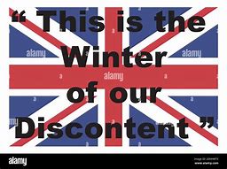 Image result for Pics of Winter of Discontent