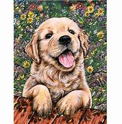 Image result for Cute Dog Paintings