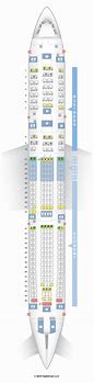 Image result for Airbus A333 Seat Map