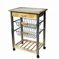 Image result for Kitchen Cart with Baskets