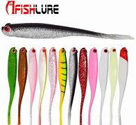 Image result for Flat Tail Fish Lure Plastic