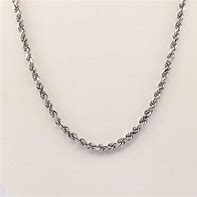 Image result for 750 White Gold Necklace Rope