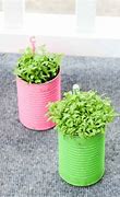 Image result for tin can flower pots