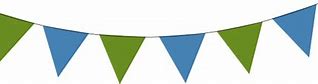 Image result for Green Bunting Clip Art