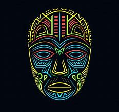 Image result for Neon Mask Designs