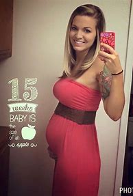 Image result for Bump at 15 Weeks