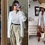 Image result for Oversized Shirt Outfit Women Idea