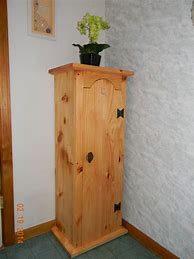 Image result for Pine Wood Over the Toilet Cabinet