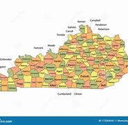 Image result for Kentucky State County Map