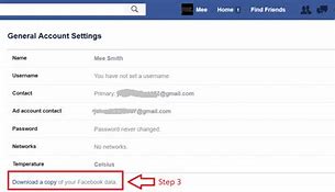 Image result for Deleting a Facebook Account