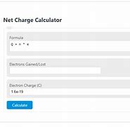 Image result for Net Charge 0