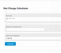 Image result for What Is Net Charge