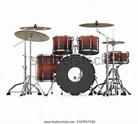 Image result for Drum Kit Front View