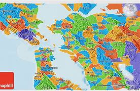 Image result for Bay Area Zip Code Map