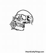 Image result for Skull with Roses