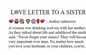 Image result for Letter to My Sister Teresita