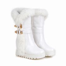 Image result for Fur Snow Boots