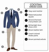 Image result for Business Cocktail Attire Men