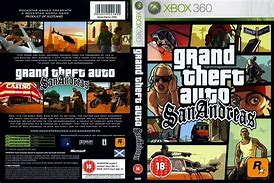 Image result for GTA San Andreas Xbox 360 Disc