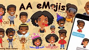 Image result for African American Emojis