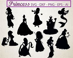 Image result for Disney Princess Silhouette SVG Free