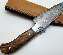 Image result for Damascus Steel Kitchen Knife