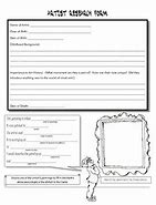 Image result for Artist Research Template