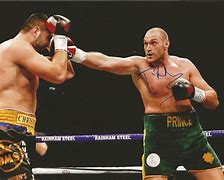 Image result for Tyson Fury Autograph