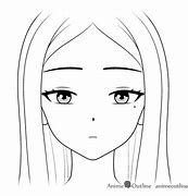 Image result for Outline of Cool Drawings Anime