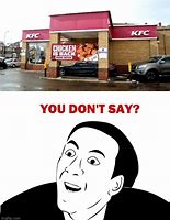 Image result for KFC Cat Meme