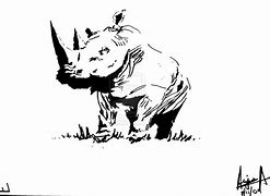 Image result for Stencil Rhino Sunset Designs