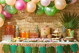 Image result for Summer Beach Party Decorations