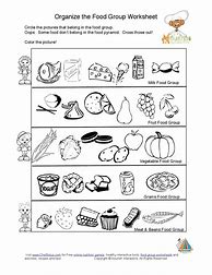 Image result for Three Food Groups Worksheets