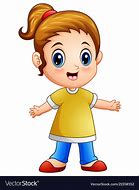 Image result for Cartoon Girl Vector