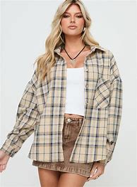 Image result for Plaid Shacket Outfits