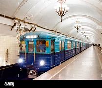 Image result for Russian Metro Train