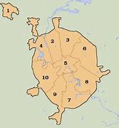 Image result for Map of Moscow Distrcits