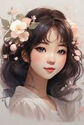 Image result for Korean Anime Girl Drawing