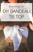 Image result for Sewing a Lined Bandeau