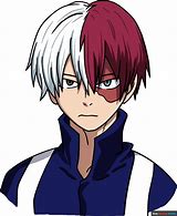 Image result for Todoroki Drawing