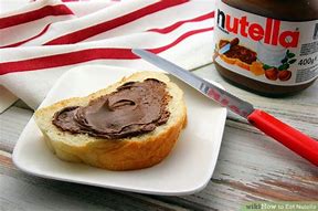 Image result for People Eating Nutella