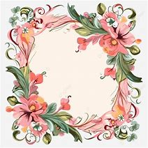 Image result for Elegant Floral Border Clip Art