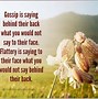 Image result for When People Gossip About You Quotes