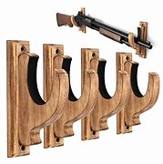 Image result for Gun Rack Wall Mount Side View